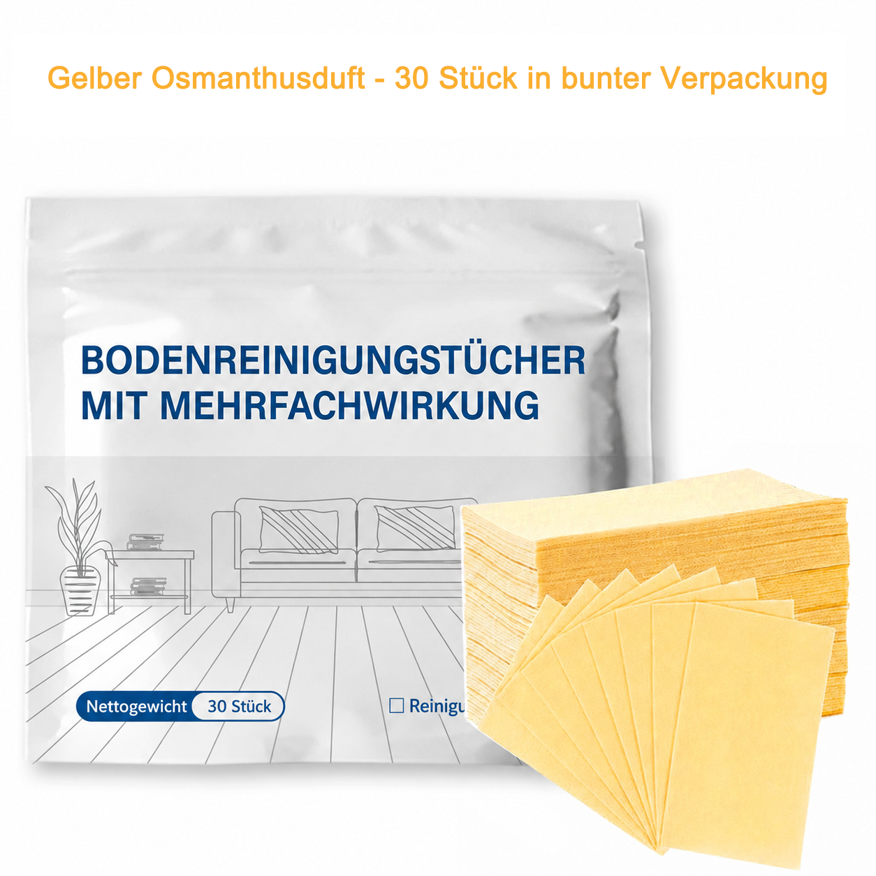 🔥 Hudros® Mehrflächen-Bodenreinigungstabletten | Konzentrierter Bodenreiniger für Parkett, Fliesen, Laminat & mehr