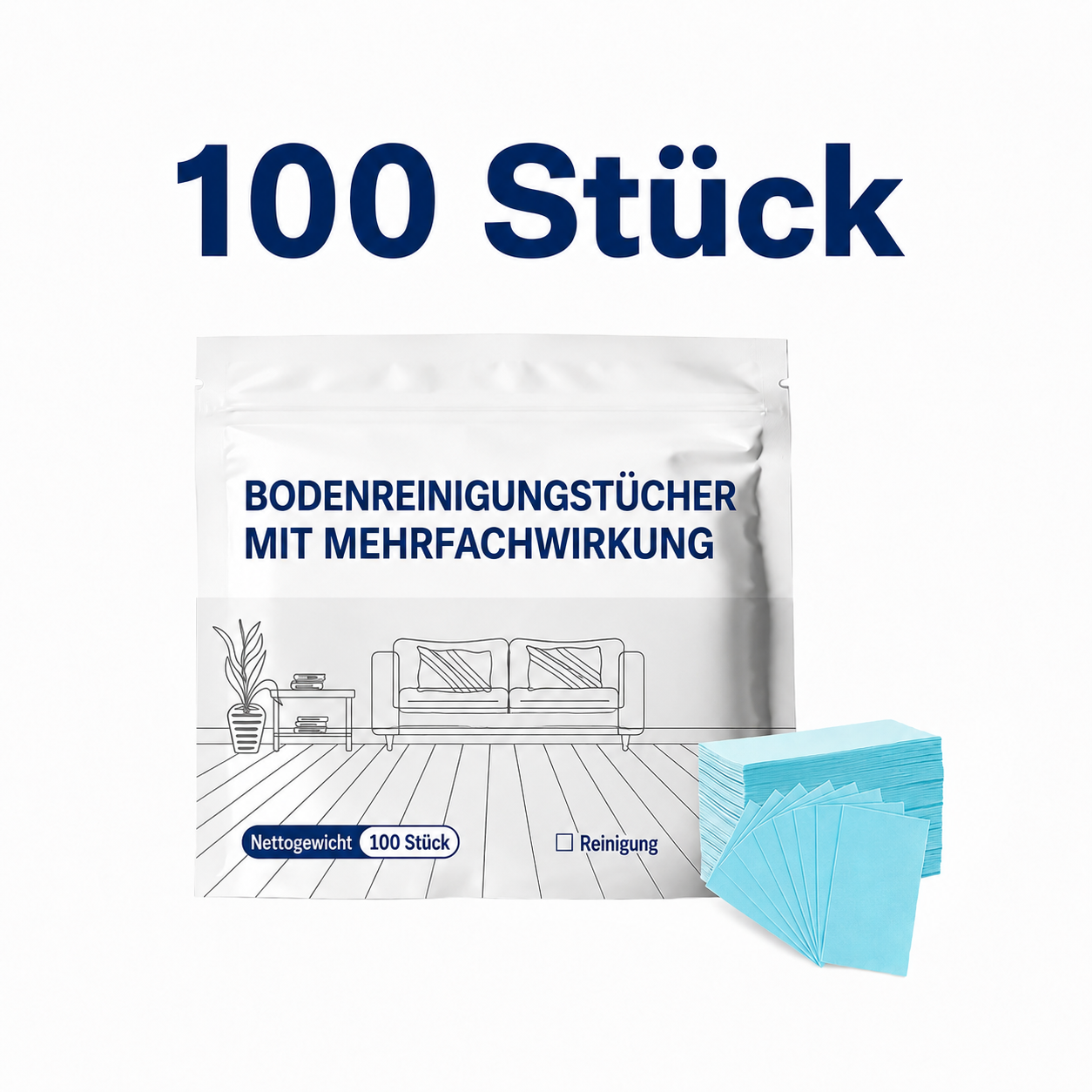 🔥 Hudros® Mehrflächen-Bodenreinigungstabletten | Konzentrierter Bodenreiniger für Parkett, Fliesen, Laminat & mehr