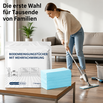 🔥 Hudros® Mehrflächen-Bodenreinigungstabletten | Konzentrierter Bodenreiniger für Parkett, Fliesen, Laminat & mehr
