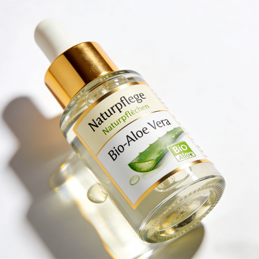 🌿 Bio Aloe Vera Gesichtsserum – Natürliche Pflege für hydratisierte Haut