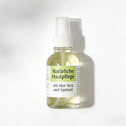 🌿 Natürliche Hautpflege mit Aloe Vera & Jojobaöl – Feuchtigkeitsspray für Gesicht & Haut